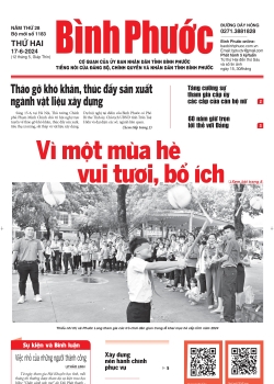 Báo in số 1183 Thứ Hai 17-6-2024 	