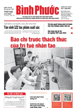 Báo in số 1188 Thứ Hai 24-6-2024 	