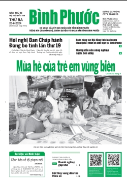Báo in số 1189 Thứ Ba 25-6-2024 