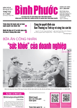 Báo in số 1215 Thứ Tư 31-7-2024 	