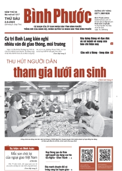 Báo in số 1217 Thứ Sáu 2-8-2024 	