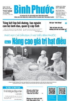Báo in số 1226 Thứ Năm 15-8-2024 	
