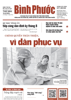 Báo in số 1227 Thứ Sáu 16-8-2024 	