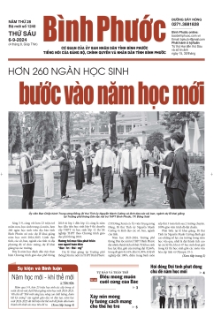 Báo in số 1240 Thứ Sáu 6-9-2024 	