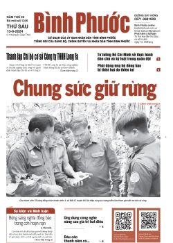 Báo in số 1245 Thứ Sáu 13-9-2024 	