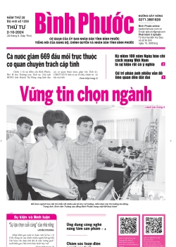 Báo in số 1258 Thứ Tư 2-10-2024 	