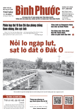 Báo in số 1265 Thứ Sáu 11-10-2024 	