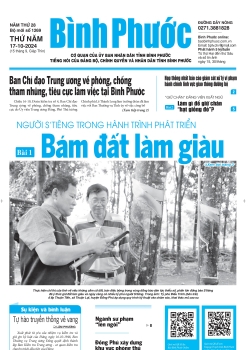 Báo in số 1269 Thứ Năm 17-10-2024 	