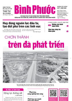 Báo in số 1278 Thứ Tư 30-10-2024 