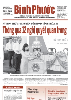 Báo in số 1280 Thứ Sáu 1-11-2024 