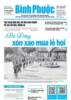 Báo in số 1284 Thứ Năm 7-11-2024 	