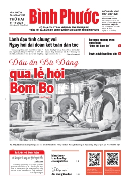 Báo in số 1286 Thứ Hai 11-11-2024 	
