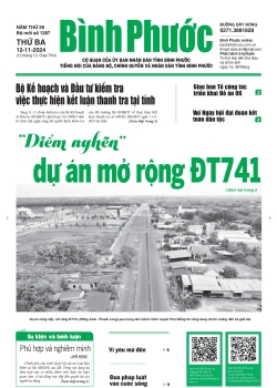 Báo in số 1287 Thứ Ba 12-11-2024 	