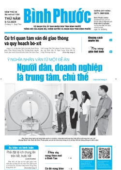 Báo in số 1304 Thứ Năm 5-12-2024 