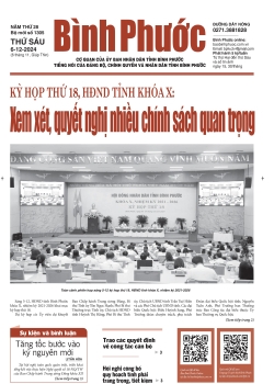 Báo in số 1305 Thứ Sáu 6-12-2024 
