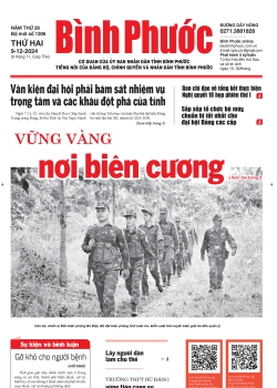 Báo in số 1306 Thứ Hai 9-12-2024 	