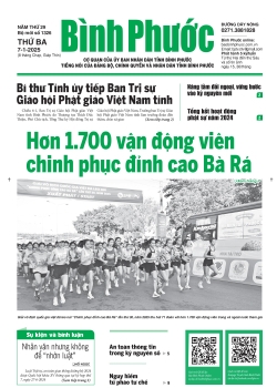 Báo in số 1326 Thứ Ba 7-1-2025 	