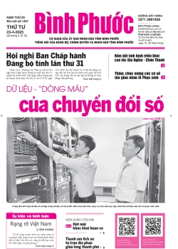 Báo in số 1401 Thứ Tư 23-4-2025 	