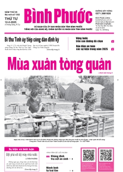 Báo in số 1352 Thứ Tư 12-2-2025 	