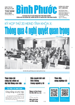 Báo in số 1358 Thứ Năm 20-2-2025 	