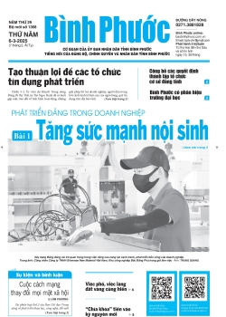 Báo in số 1368 Thứ Năm 6-3-2025 	