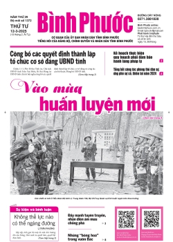 Báo in số 1372 Thứ Tư 12-3-2025 	