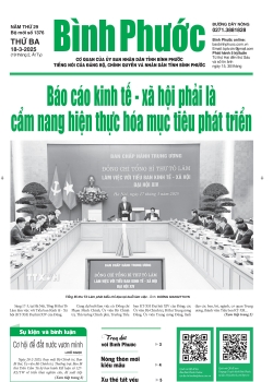 Báo in số 1376 Thứ Ba 18-3-2025 	