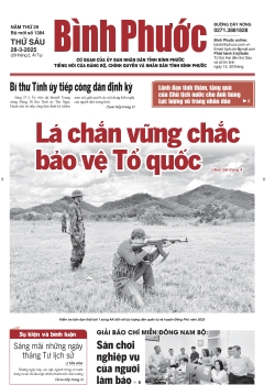 Báo in số 1384 Thứ Sáu 28-3-2025 	