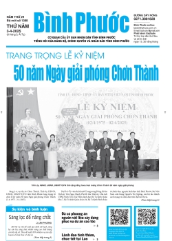 Báo in số 1388 Thứ Năm 3-4-2025 	