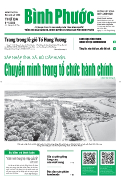 Báo in số 1390 Thứ Ba 8-4-2025 	