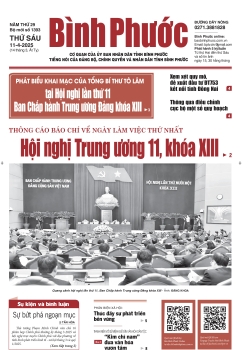 Báo in số 1393 Thứ Sáu 11-4-2025 
