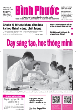 Báo in số 1396 Thứ Tư 16-4-2025 	