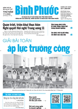 Báo in số 1397 Thứ Năm 17-4-2025 	