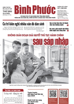 Báo in số 1420 Thứ Sáu 23-5-2025 	