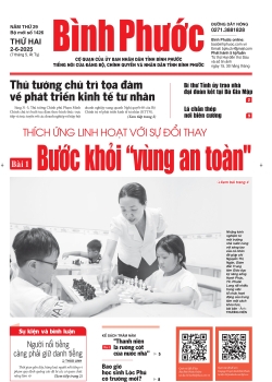 Báo in số 1426 Thứ Hai 2-6-2025 	