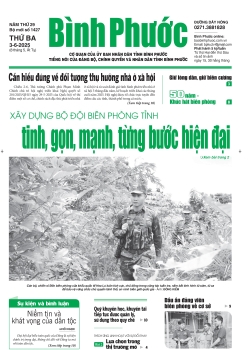 Báo in số 1427 Thứ Ba 3-6-2025 	