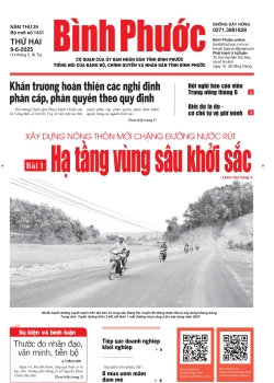 Báo in số 1431 Thứ Hai 9-6-2025 	