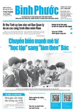 Báo in số 1434 Thứ Năm 12-6-2025 	