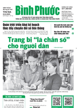 Báo in số 1442 Thứ Ba 24-6-2025 	