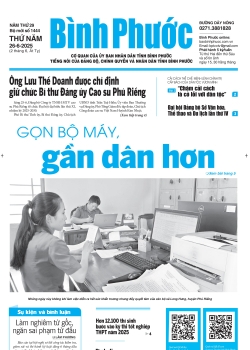 Báo in số 1444 Thứ Năm 26-6-2025 	
