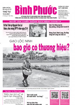 Báo in số 419 Thứ Tư 16-6-2021