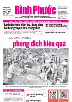 Báo in số 454 Thứ Tư 04-8-2021