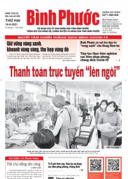Báo in số 462 Thứ Hai 16-8-2021 