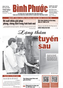 Báo in số 466 Thứ Sáu 20-8-2021 
