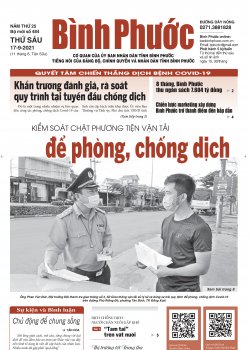Báo in số 484 Thứ Sáu 17-9-2021