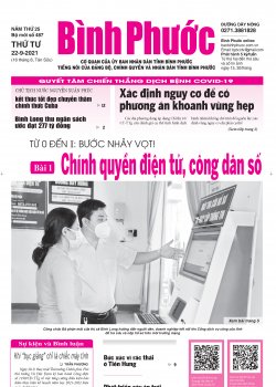 Báo in số 487 Thứ Tư 22-9-2021