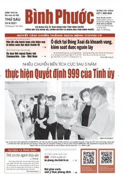 Báo in số 489 Thứ Sáu 24-9-2021 