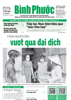 Báo in số 496 Thứ Ba 05-10-2021 