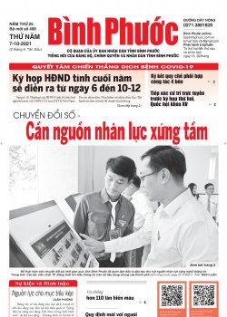 Báo in số 498 Thứ Năm 07-10-2021 