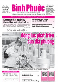 Báo in số 502 Thứ Tư 13-10-2021 